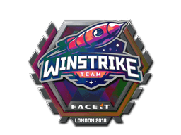 Sticker | Winstrike Team (Holo) | London 2018