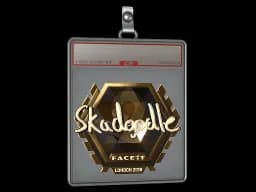 Sticker Slab | Skadoodle (Gold) | London 2018