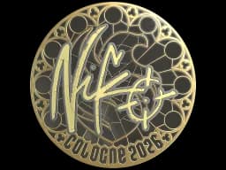Sticker | NiKo (Gold) | Cologne 2026