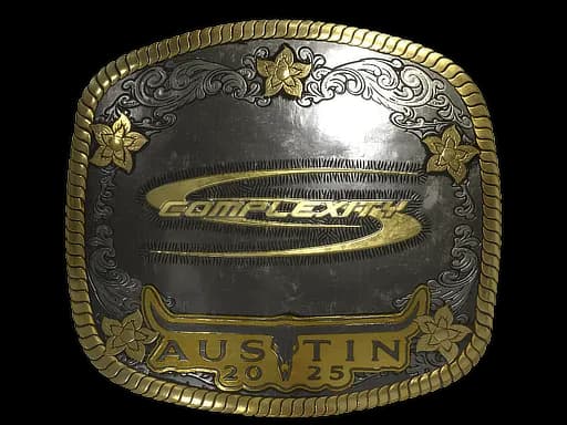 Sticker | Complexity Gaming (Gold) | Austin 2025