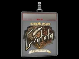 Sticker Slab | Gratisfaction (Gold) | Berlin 2019