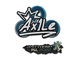 Sticker | Ax1Le | Antwerp 2022