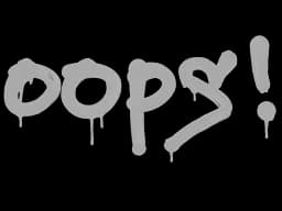 Sealed Graffiti | Oops (Shark White)