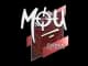 Sticker | mou | Boston 2018 CS2 skin