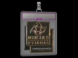 Sticker Slab | Ninjas in Pyjamas (Foil) | DreamHack 2014