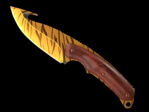 ★ StatTrak™ Gut Knife | Tiger Tooth (Minimal Wear)