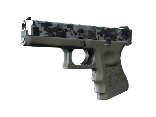 StatTrak™ Glock-18 | Steel Disruption (Minimal Wear)