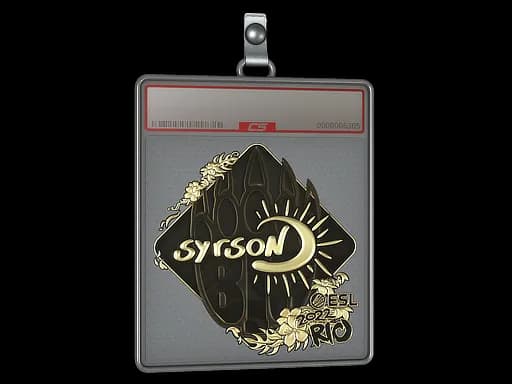 Sticker Slab | syrsoN (Gold) | Rio 2022