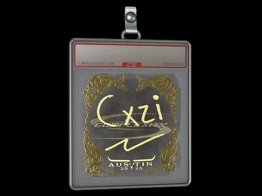Sticker Slab | Cxzi (Gold) | Austin 2025