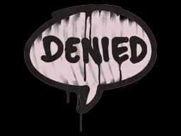Sealed Graffiti | Denied (War Pig Pink)