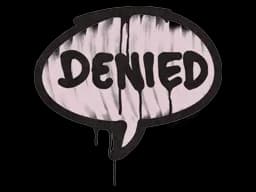 Sealed Graffiti | Denied (War Pig Pink)