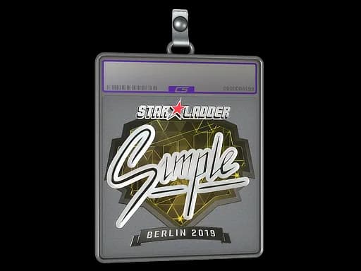 Sticker Slab | s1mple (Foil) | Berlin 2019