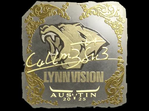 Sticker | C4LLM3SU3 (Gold) | Austin 2025