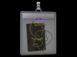 Sticker Slab | Hello PP-Bizon (Gold)