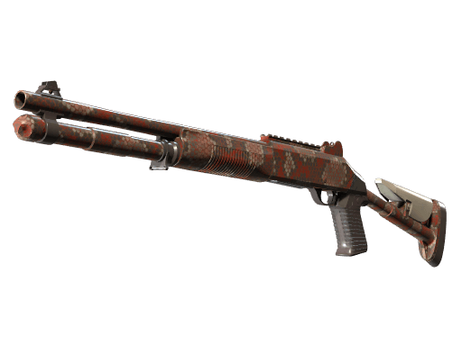 StatTrak™ XM1014 | Red Python (Minimal Wear)