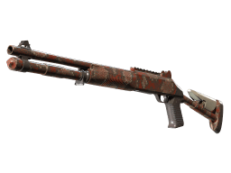 StatTrak™ XM1014 | Red Python (Minimal Wear)