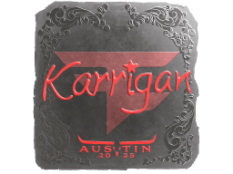 Sticker | karrigan (Foil) | Austin 2025