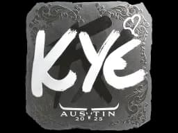 Sticker | kye (Foil) | Austin 2025