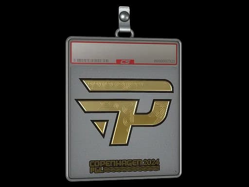 Sticker Slab | paiN Gaming (Gold) | Copenhagen 2024