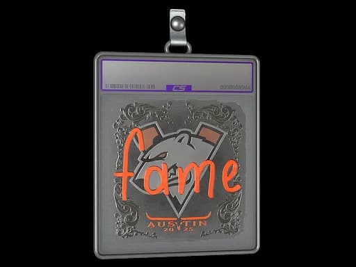 Sticker Slab | fame (Foil) | Austin 2025
