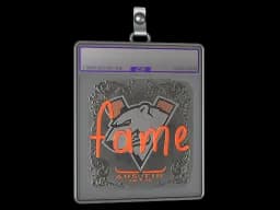 Sticker Slab | fame (Foil) | Austin 2025