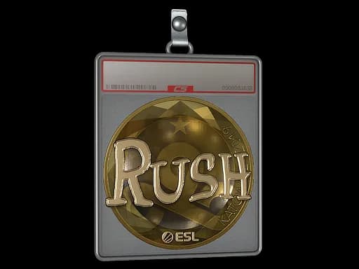 Sticker Slab | RUSH (Gold) | Katowice 2019