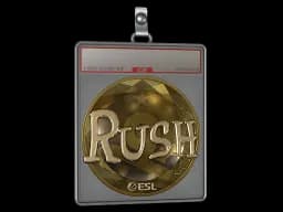 Sticker Slab | RUSH (Gold) | Katowice 2019