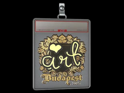 Sticker Slab | arT (Gold) | Budapest 2025