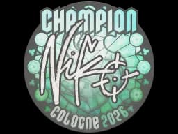 Sticker | NiKo (Champion) | Cologne 2026