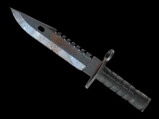 ★ StatTrak™ M9 Bayonet | Rust Coat (Well-Worn)