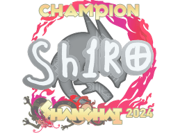 Sticker | sh1ro (Champion) | Shanghai 2024