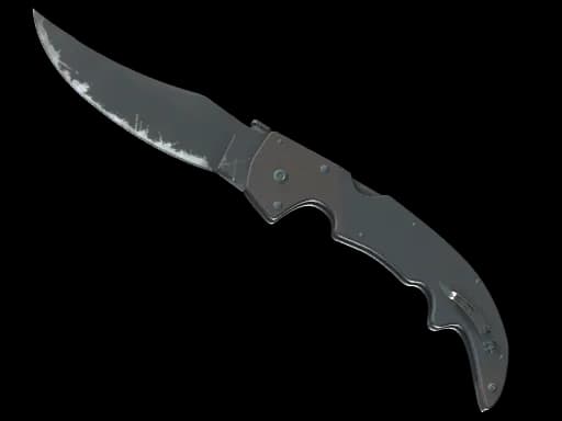 ★ StatTrak™ Falchion Knife | Night (Well-Worn)