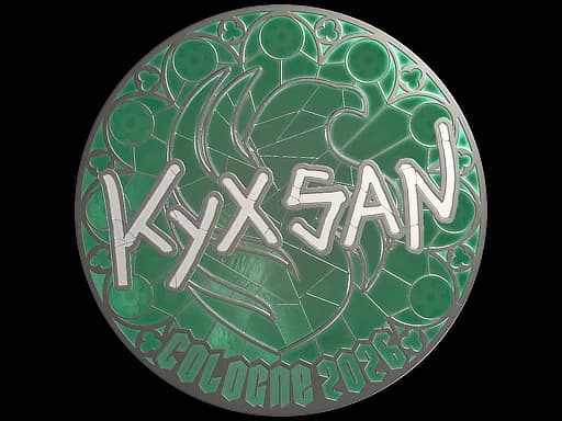 Sticker | kyxsan (Foil) | Cologne 2026