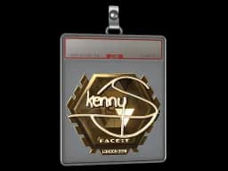 Sticker Slab | kennyS (Gold) | London 2018