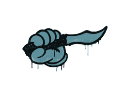 Sealed Graffiti | Backstab (Wire Blue)