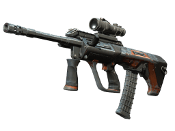 StatTrak™ AUG | Triqua (Battle-Scarred)