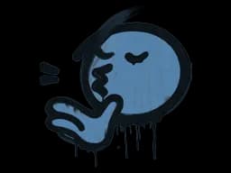 Sealed Graffiti | Chef Kiss (Monarch Blue)