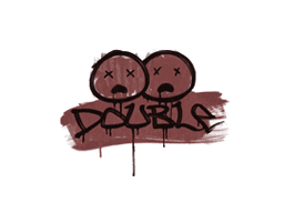 Sealed Graffiti | Double (Brick Red)