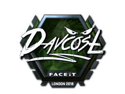 Sticker | DavCost (Foil) | London 2018