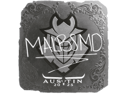 Sticker | malbsMd (Foil) | Austin 2025