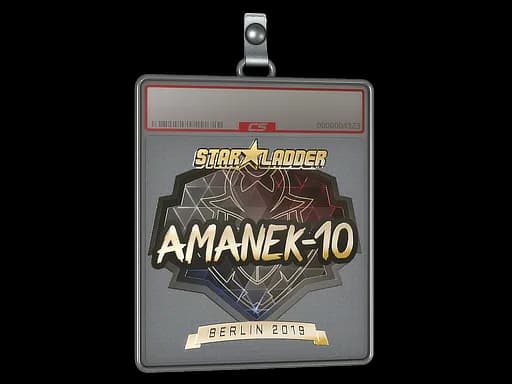 Sticker Slab | AmaNEk (Gold) | Berlin 2019