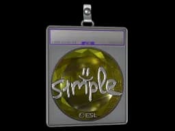 Sticker Slab | s1mple (Foil) | Katowice 2019