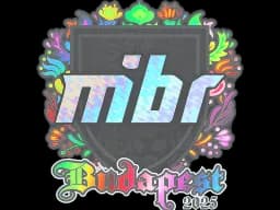 Sticker | MIBR (Holo) | Budapest 2025