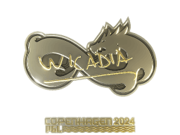 Sticker | Wicadia (Gold) | Copenhagen 2024