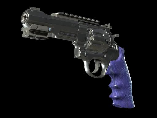 R8 Revolver | Cobalt Grip (Well-Worn)