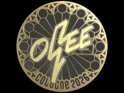 Sticker | oSee (Gold) | Cologne 2026