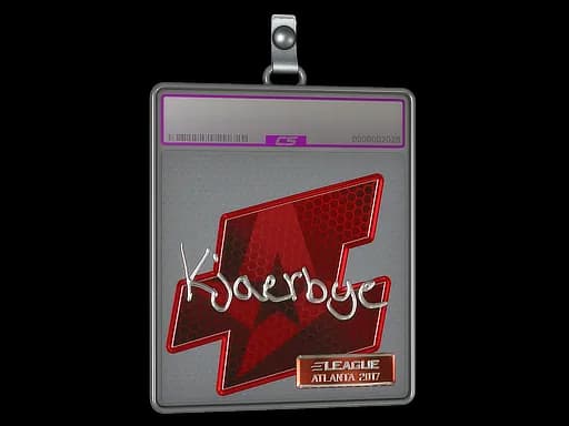 Sticker Slab | Kjaerbye (Foil) | Atlanta 2017