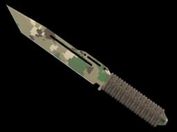 ★ Paracord Knife | Forest DDPAT (Minimal Wear)