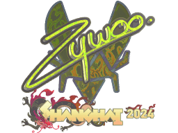 Sticker | ZywOo (Holo) | Shanghai 2024
