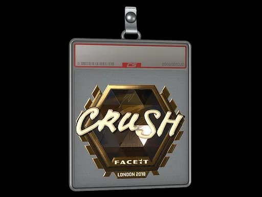 Sticker Slab | crush (Gold) | London 2018